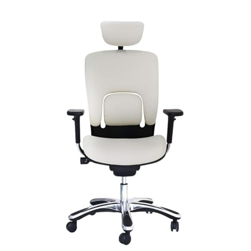 GM Seating Ergolux Genuine Leather Executive Office...