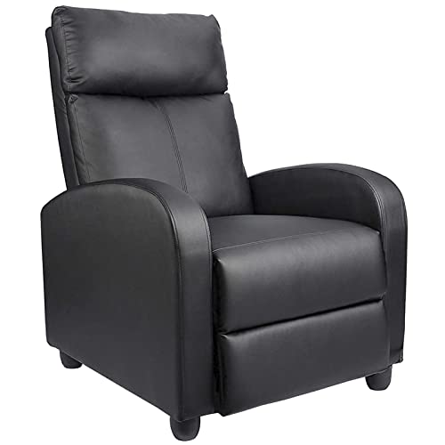 Homall Recliner Chair Padded Seat Pu Leather for Living...