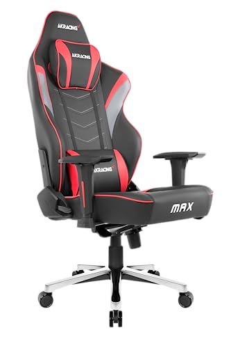 AKRacing Masters Series Max Gaming Chair with Wide Flat...