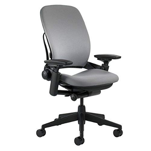 Steelcase Leap Chair, Grey Fabric -