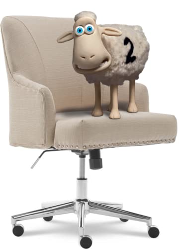 Serta Leighton Home Office Chair with Memory Foam,...