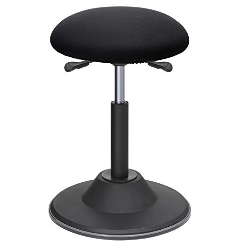SONGMICS Office Stool Chair, Adjustable Height Sit...