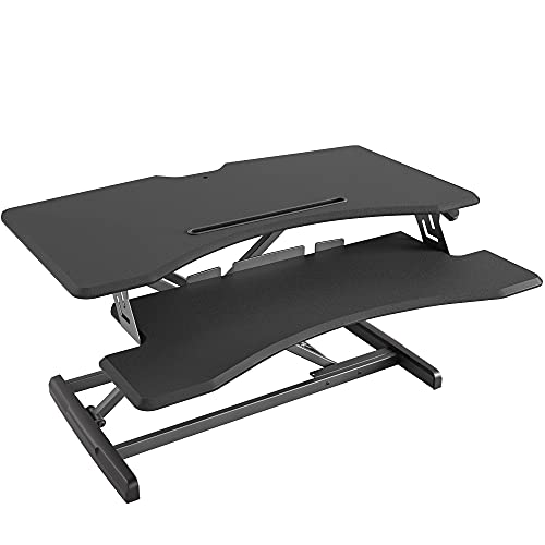 FEZIBO Standing Desk Converter Stand up Desk Riser, 34...