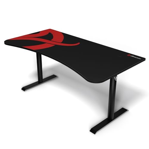 Arozzi Arena Gaming Desk 63' Wide, Ultrawide Curved...