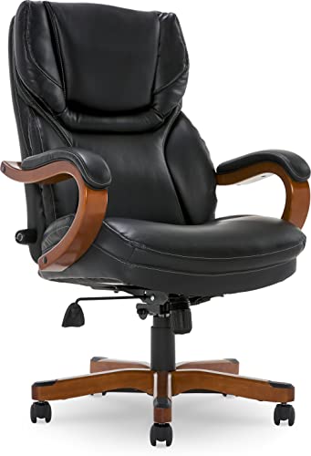 Serta Conway Big and Tall Executive Office Wood...