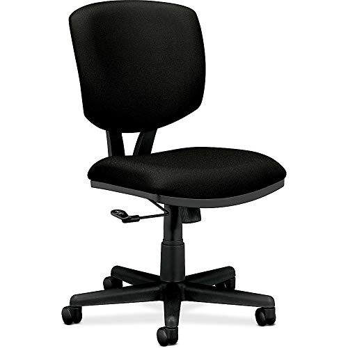 HON Volt Armless Task Chair, Black