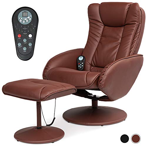 Best Choice Products Faux Leather Electric Massage...