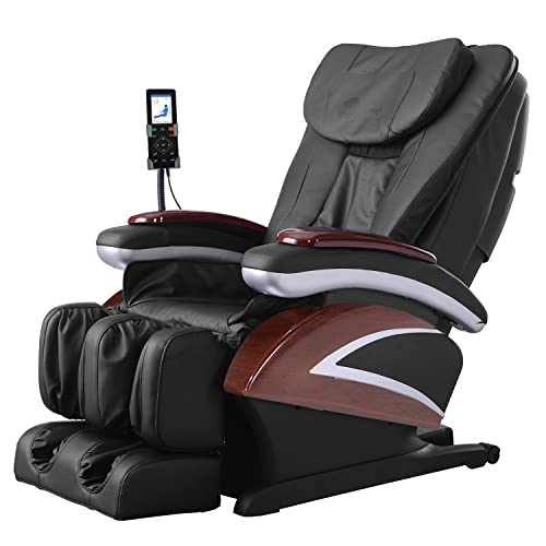 Full Body Electric Shiatsu Massage Chair Recliner with...