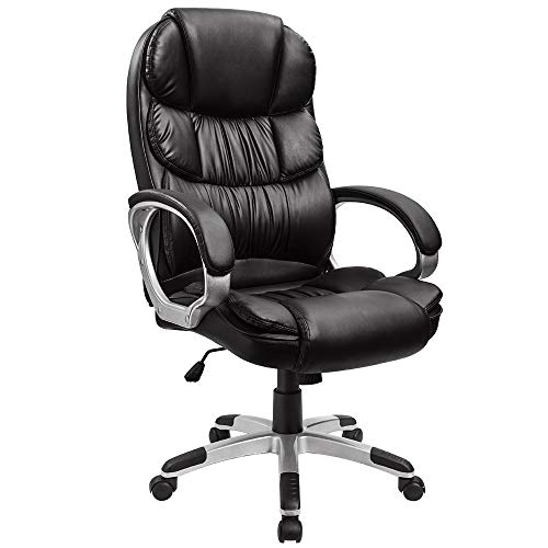 Furmax Leather High Back Office Chair Ergonomic...