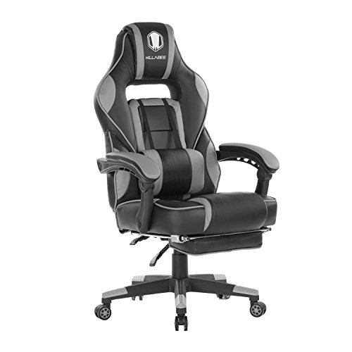 KILLABEE Massage Gaming Chair High Back PU Leather PC...