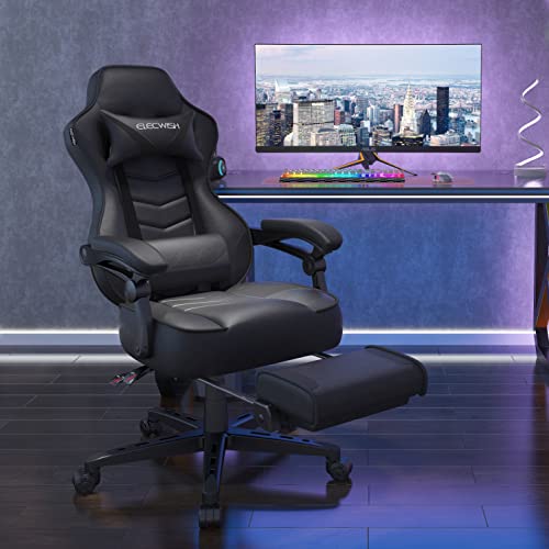 ELECWISH Ergonomic Swivel Video Game Chairs High-Back...