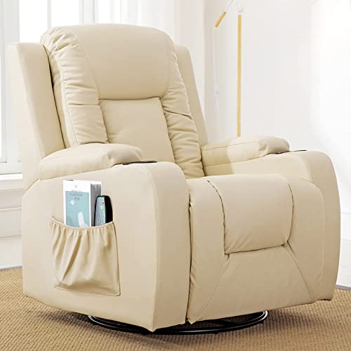 COMHOMA Recliner Chair Massage Rocker with Heated...