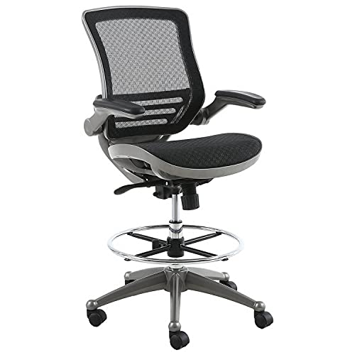 Harwick Evolve All Mesh Heavy Duty Drafting Chair,...