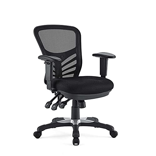 Modway EEI-757-BLK Articulate Ergonomic Mesh Office...