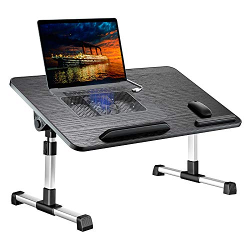 Laptop Desk for Bed,LEEHEE Adjustable Lap Bed Tray...