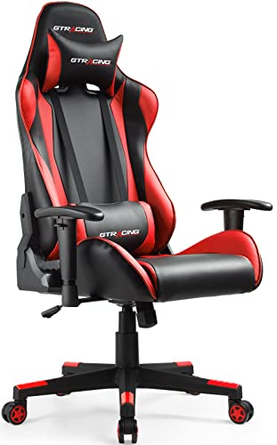 Gtracing Gaming Chair Racing Office Computer Ergonomic...