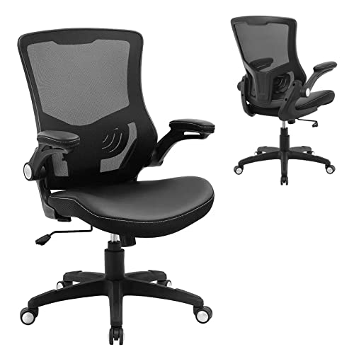 Office Chair Ergonomic Swivel Mesh Mid-Back Computer...