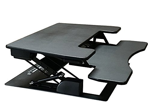 Fancierstudio Riser Desk Standing Desk Extra Wide 38'...