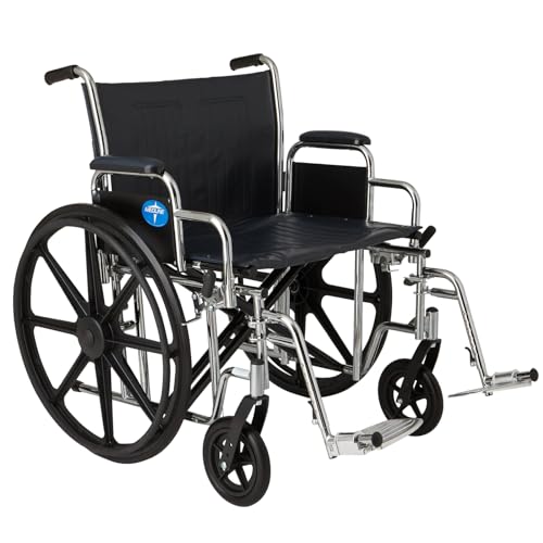 Medline Excel Extra-Wide Bariatric Wheelchair For...