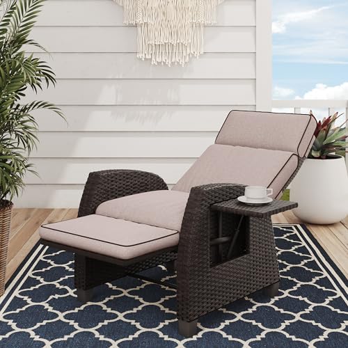 Grand patio Outdoor Recliner Moor Lay Flat Recliner...