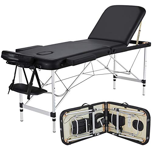 Yaheetech Massage Tables Portable Lash Bed for Eyelash...