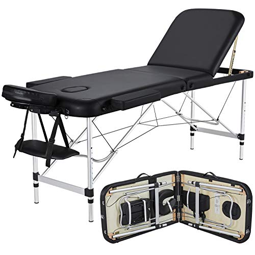 Yaheetech Massage Tables Portable Tattoo Table...