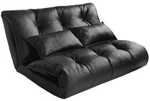 Merax Foldable Video Gaming Sofa w/ Two Pillows
